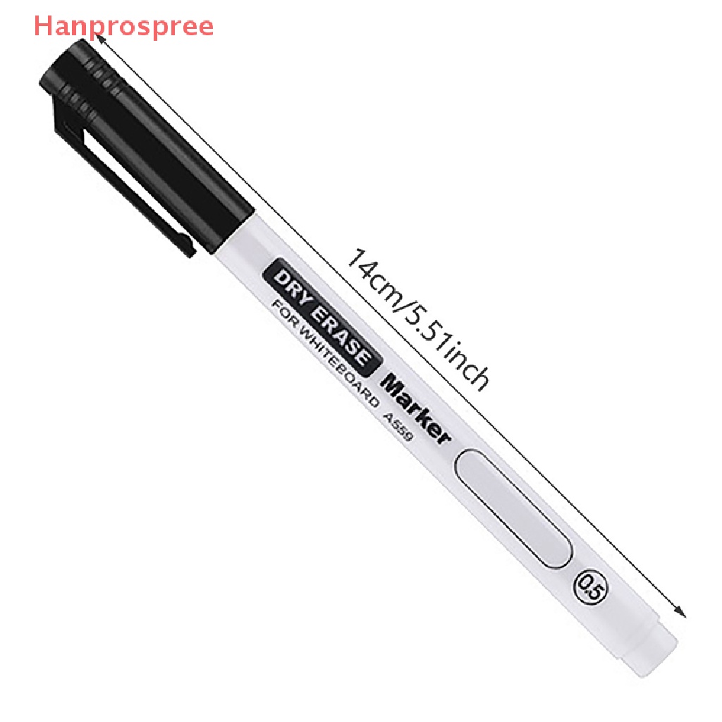 Hanprospree > Bút Lông Viết Bảng Trắng Siêu Mỏng Ngòi 0.5MM Không Thấm Nước