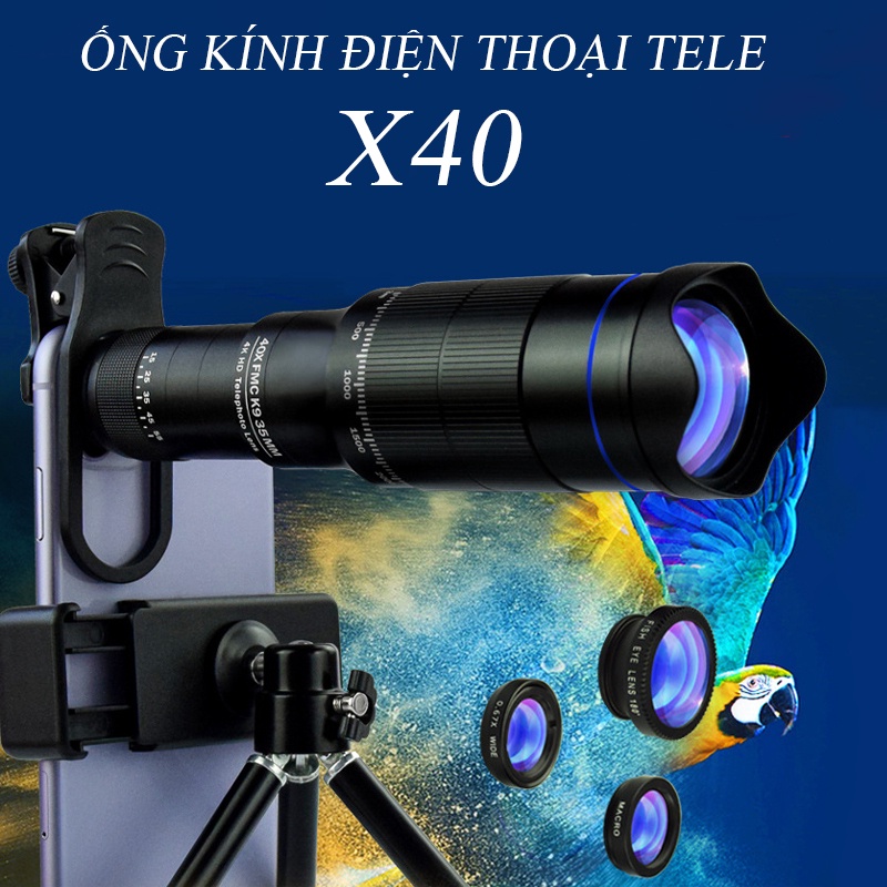 Ống kính điện thoại di động Apexel, Lens Tele Photo X36, X40