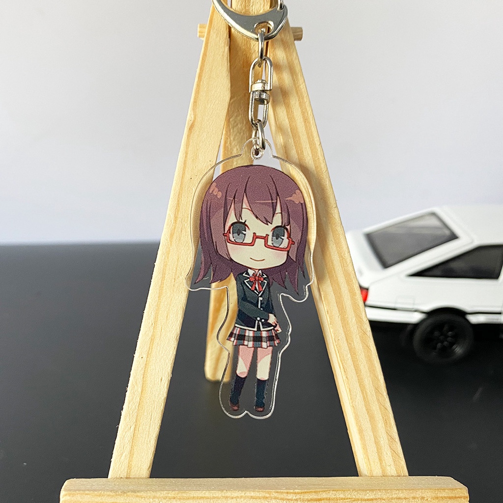 Móc khóa mica anime Oregairu - SNAFU Ebina, Iroha, Zaimokuza, Hayato, Komachi, Miura