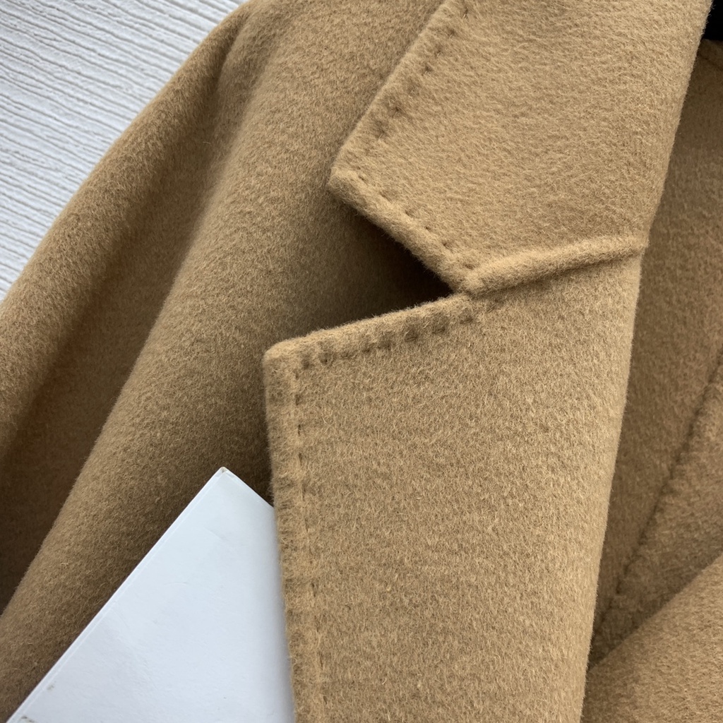 Áo khoác dạ dáng dài thời trang cao cấp MaxMara phong cách thanh lịch, châu Âu