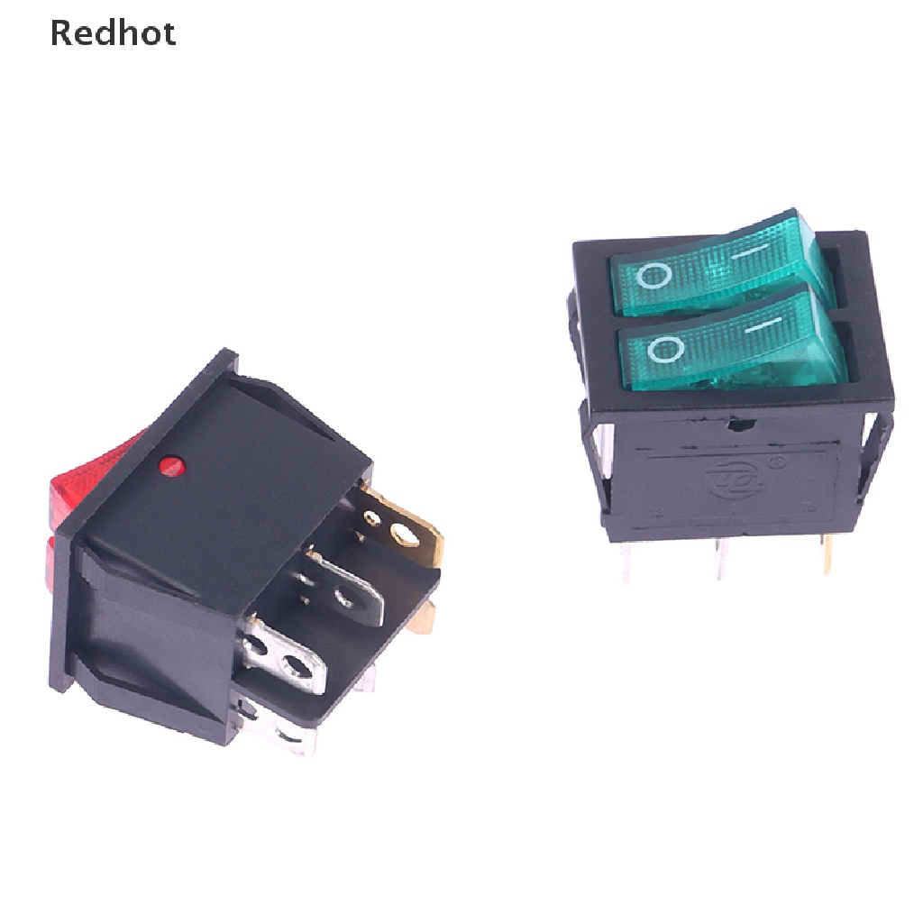 Công Tắc Bật / Tắt Đèn KCD4 KCD6 4 / 6PIN Cho Tàu Thuyền