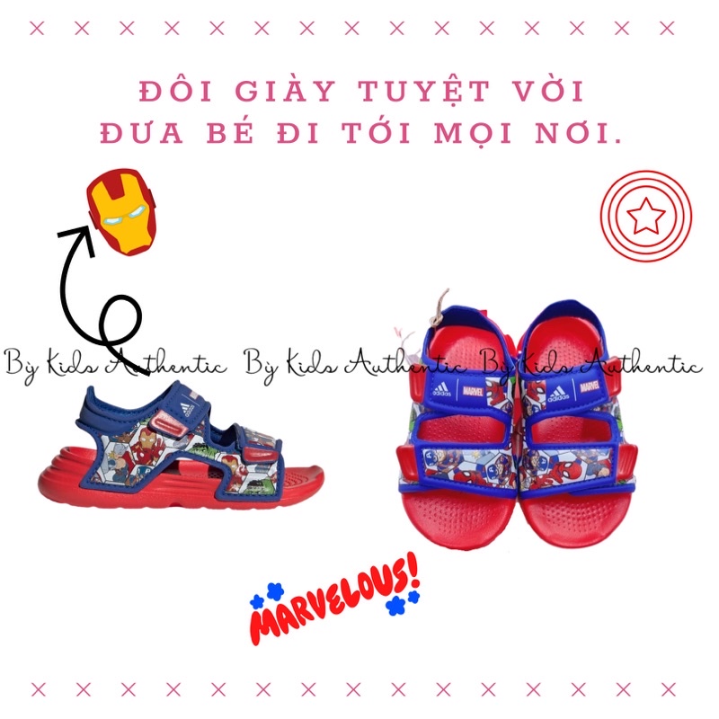 Sandal siu nhẹ phiên bản marvel siu xinh cho bé trai ♥️
