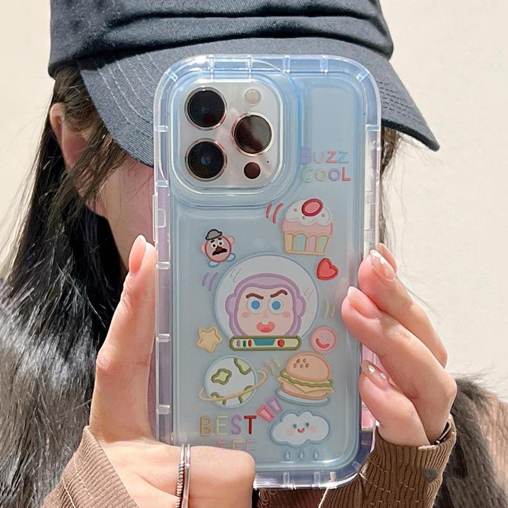 Ốp Điện Thoại Silicon TPU Mềm Trong Suốt In Họa Tiết Dễ Thương Cho IPhone 14 11 13 Pro Max 12 8 7 6S Plus XS XR X