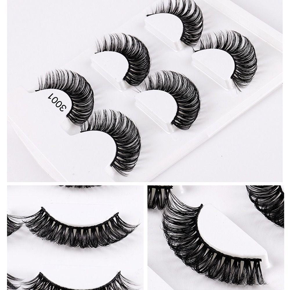 Lông Mi Giả Cong Dày Tự Nhiên Dùng Trang Điểm Cho Nữ