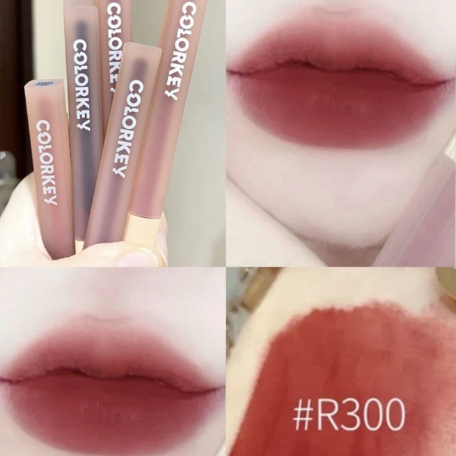 Son kem lì Colorkey Soft Matte Water Tint dạng lỏng không dính lâu thôi không thấm nước 1,8g