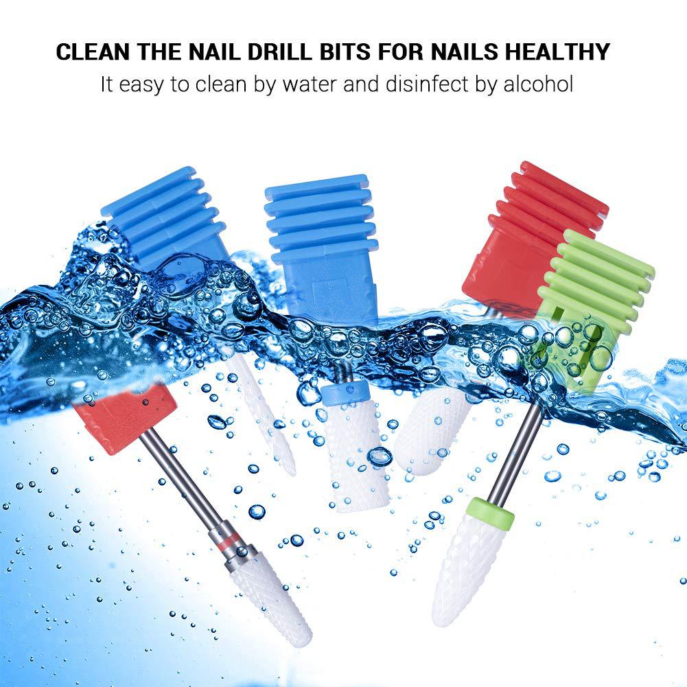 Bộ 5 Đầu Mài Móng Tay Bằng Gốm Sứ  đầu mài nail