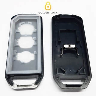 Vỏ smartkey 3 nút Honda SH - SH Mode - Pcx (mặt sau tráng gương)