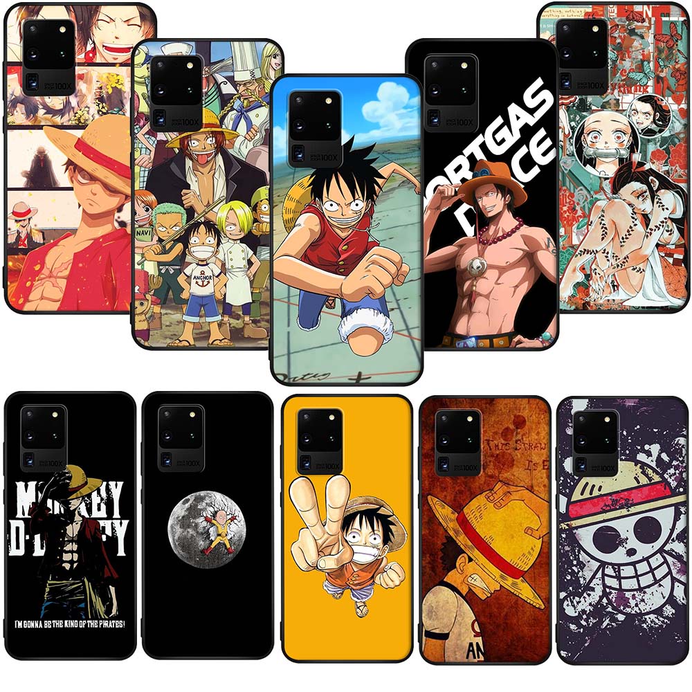 Ốp Điện Thoại TPU Mềm Họa Tiết One Piece Luffy Zoro ACE Dành Cho Samsung Galaxy A54 A34 S23 + S23 Ultra BM41