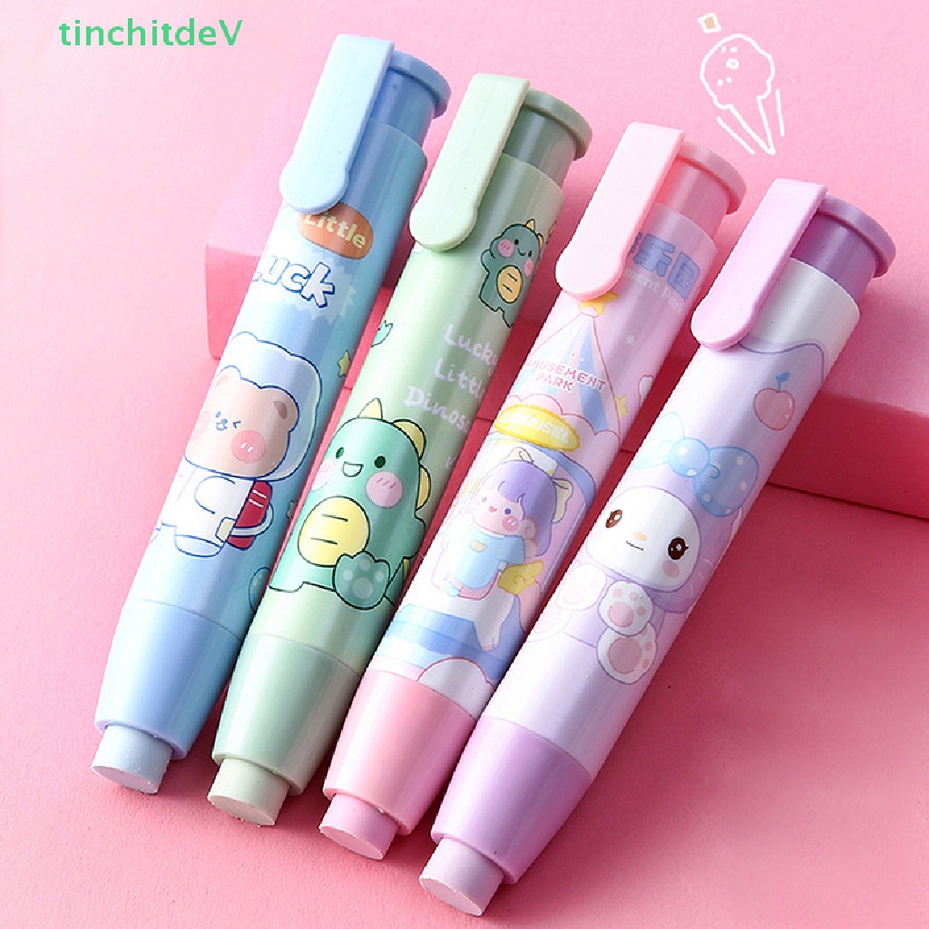 Cục Tẩy Bút Chì Họa Tiết Hoạt Hình Đáng Yêu Tiện Dụng Và Thay Thế