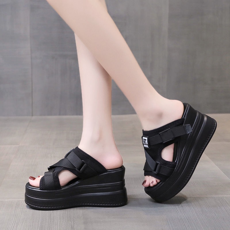 Dép Sandal Đế Xuồng Thời Trang Mùa Hè 2023 Cho Nữ