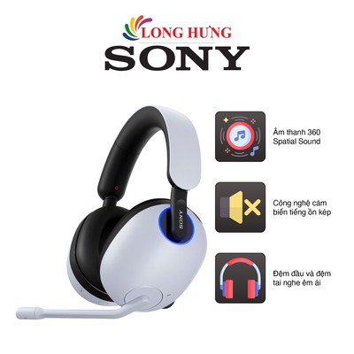 Tai nghe chụp tai Bluetooth Gaming Sony INZONE H9 WH-G900N - Hàng chính hãng