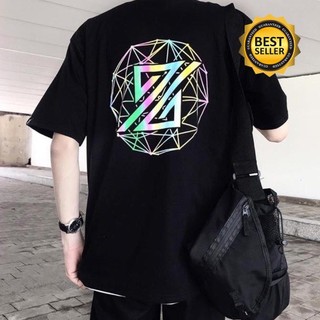 Áo thun unisex nam nữ "The Zed" phản quang 7 màu, áo phông chữ Z phản quang 7 màu cotton giá rẻ