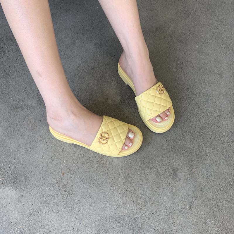 Sandal Mùa Hè Gót Thấp Phong Cách Thời Trang Pháp Mới 2023 Dành Cho Nữ