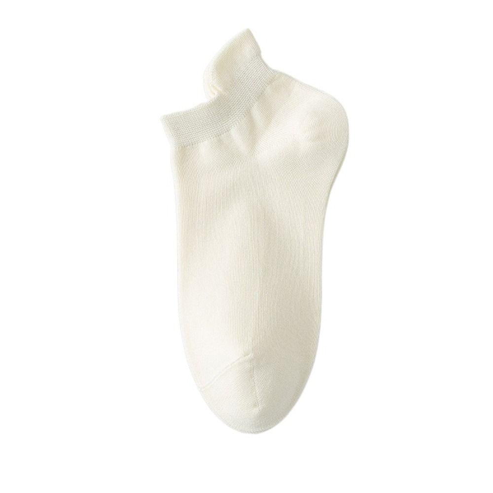 Epoch Đôi Vớ Cotton Cổ Thấp Màu Trơn Thoải Mái Họa Tiết Hoạt Hình Dành Cho Nữ