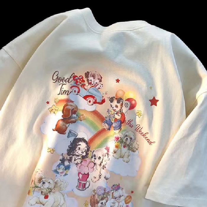 NRVP Áo Thun 100% Cotton Tay NgắN Plus Size Cho Nam Và Nữ