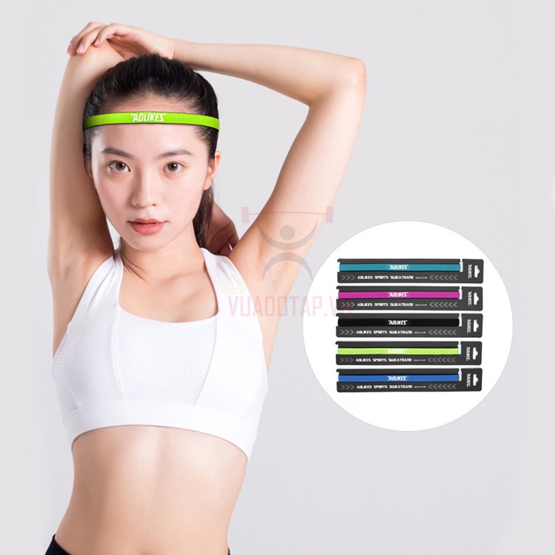 Băng Đô, Băng Trán Thể Thao Tập Yoga, Gym, Chạy Bộ, Tennis Thấm Mồ Hôi, Chống Trượt Headband Chính Hãng  Aolikes AL2101