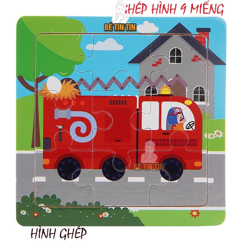 Combo Đồ Chơi Ipad Mèo Tom Thông Minh Cảm Ứng Đa Chức Năng và Bảng ghép miếng ghép