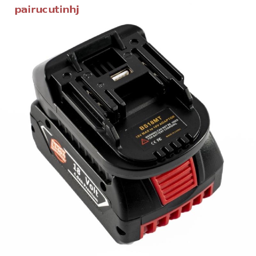 Usb Chuyển Đổi BS18MT Cho Bosch 18V BAT619G / 620 Makita 18V BL