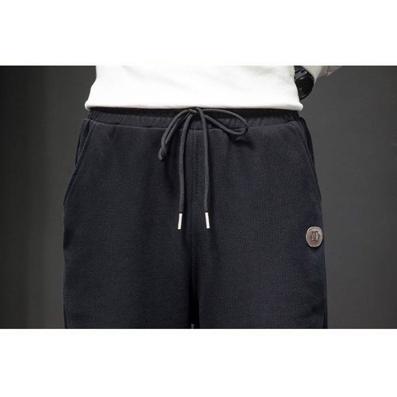 Quần Dài Thể Thao Dáng Rộng Màu Sắc Đơn Giản Cho Nam