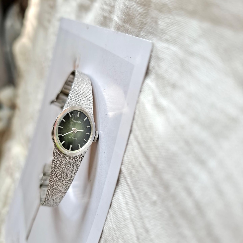 Đồng hồ Si Thụy Sĩ - Nữ - NIVADA  - Đồng hồ cơ cót máy có 17 jewels