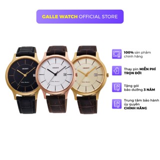 Đồng hồ nam Orient Watch Contemporary RF-QD000 máy pin mặt kính cường lực chống xước dây da đeo tay cao cấp chính hãng