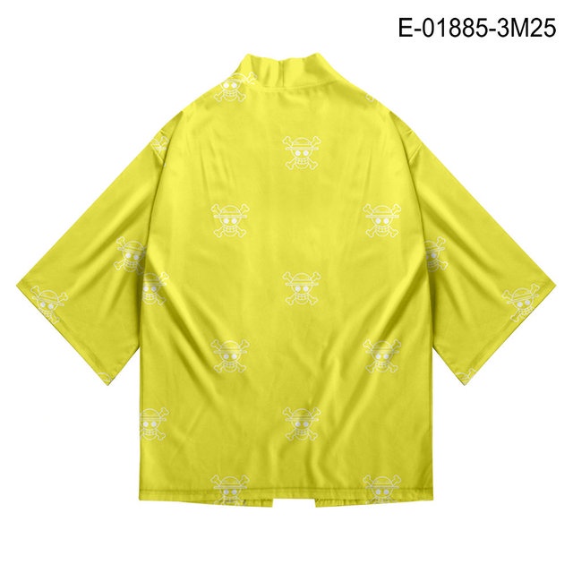Áo Choàng Kimono In Hình One Piece 3D Thời Trang Dành Cho Nam Nữ