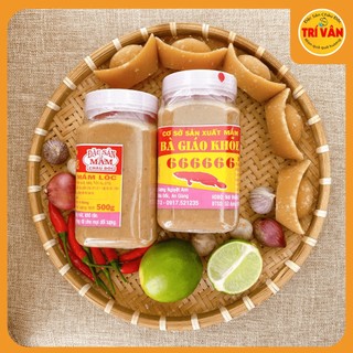 Mắm cá lóc xay bà giáo khỏe 666666 hủ 500g đặc sản châu đốc trí vân - tv05