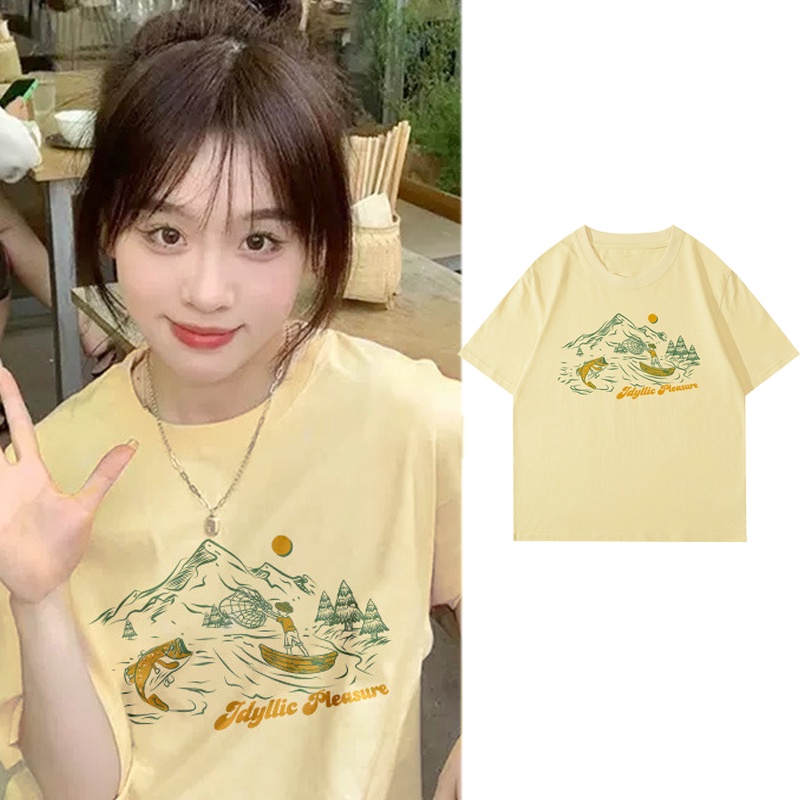 NRVP Áo Thun 100% Cotton Tay NgắN Plus Size Cho Nam Và Nữ