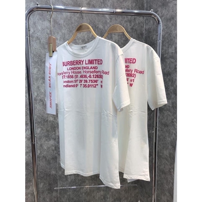 Áo thun chữ hồng fom thụng unisex bao đẹp chất cotton khô 3158