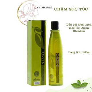 Dầu gội kích thích mọc tóc Orzen Loss Control Shampoo  obsidian Hàn Quốc 320ml