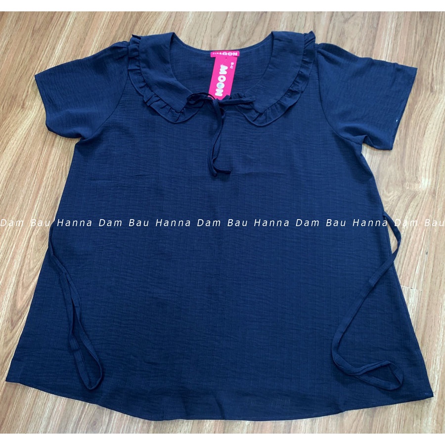 [SIZE 70-100KG] Áo bầu công sở size to cho bầu mập có size 85 90 100kg chất vải đũi thun cao cấp thoáng mát thoải mái