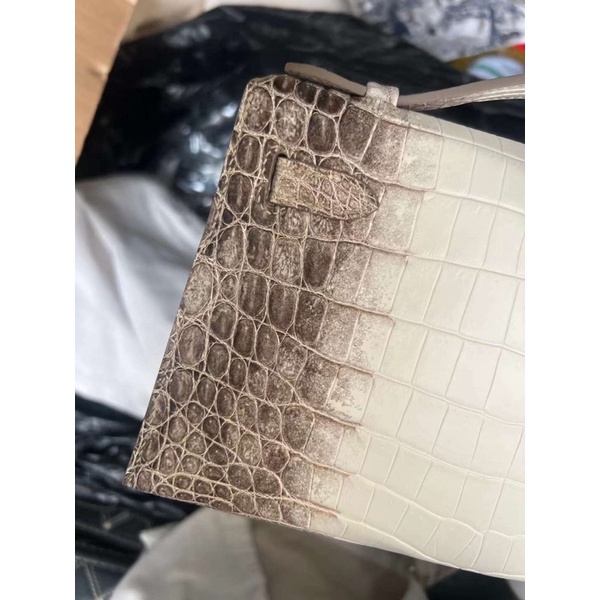 Túi hm kelly bạch tạng