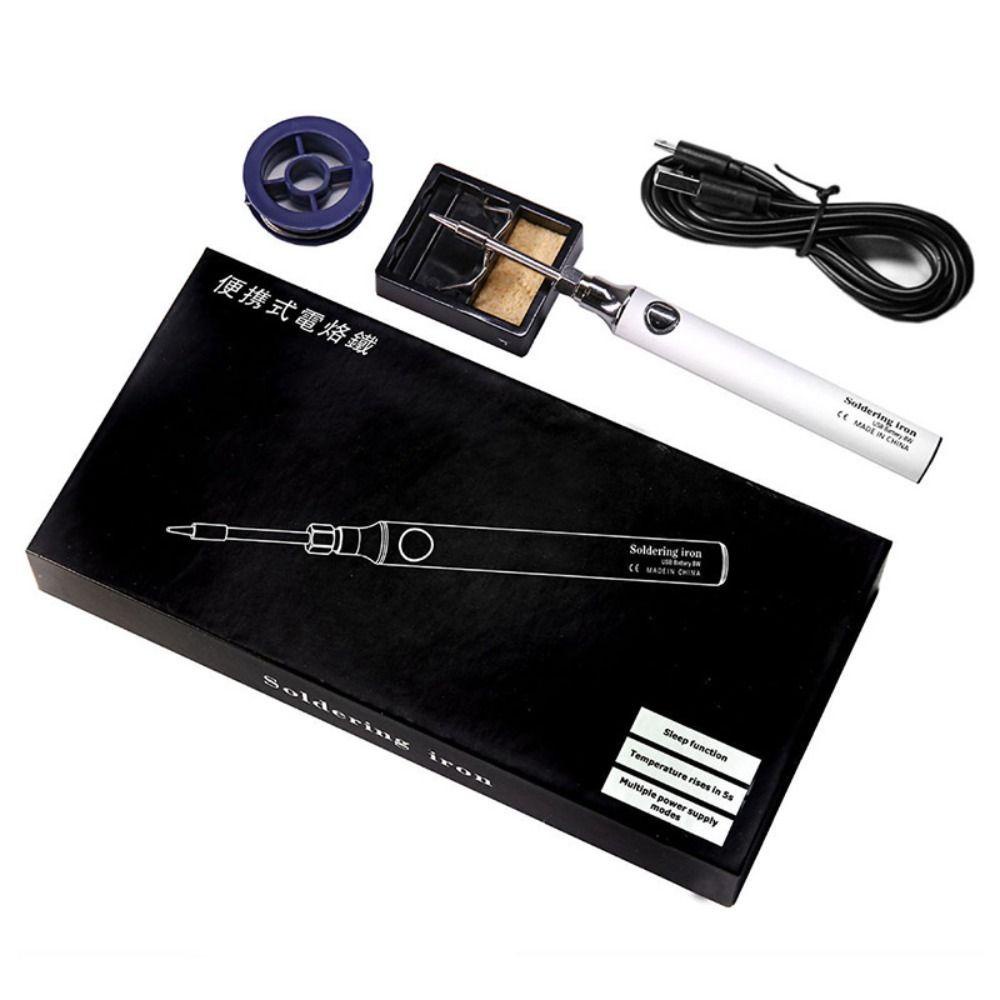 Bút Hàn Điện Không Dây USB 5V 8W Cầm Tay Tiện Dụng Sửa Chữa Đồ Điện Áp Thấp