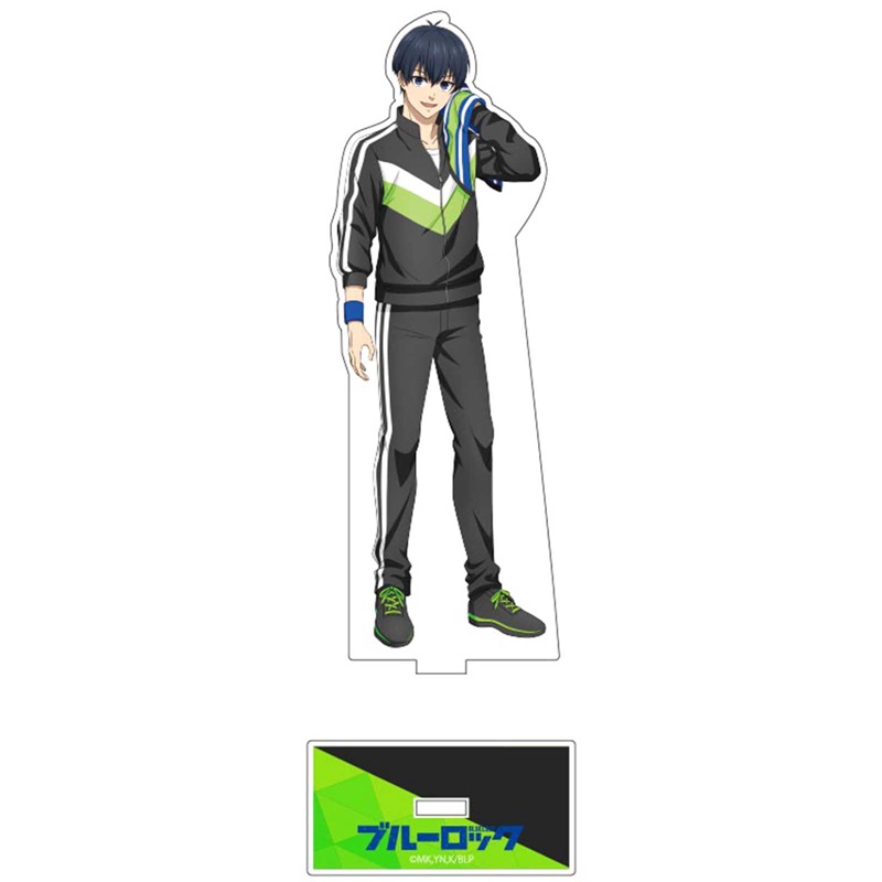 Mô Hình Nhân Vật Isagi Yoichi Đứng Bằng Acrylic Để Bàn Trang Trí Sinh Nhật