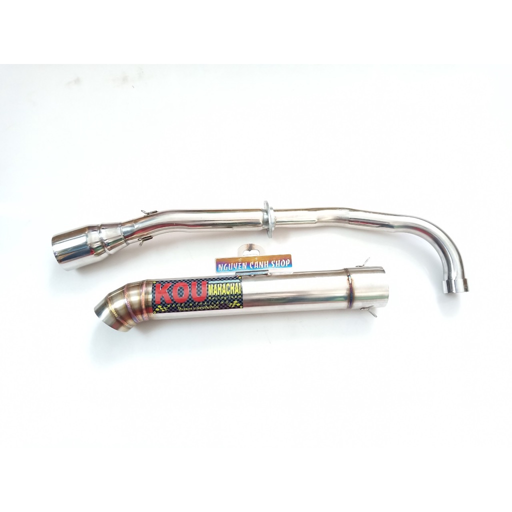 Pô kou không nỉ gắn xe wave,xe dream,xe cub 50,xe sirius 50