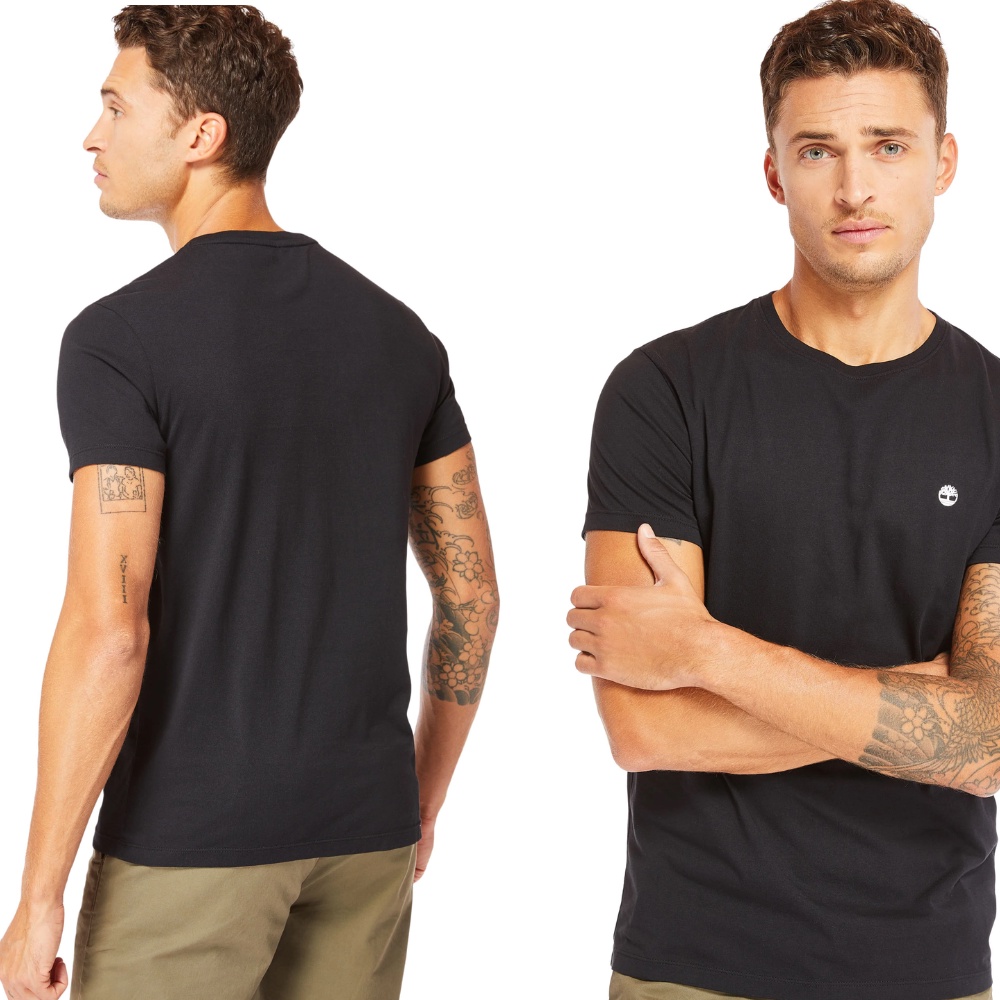 [Original] Timberland Set 3 Áo Thun Nam 3xPack Basic Jersey Crew Tee Slim TB0A62RW81