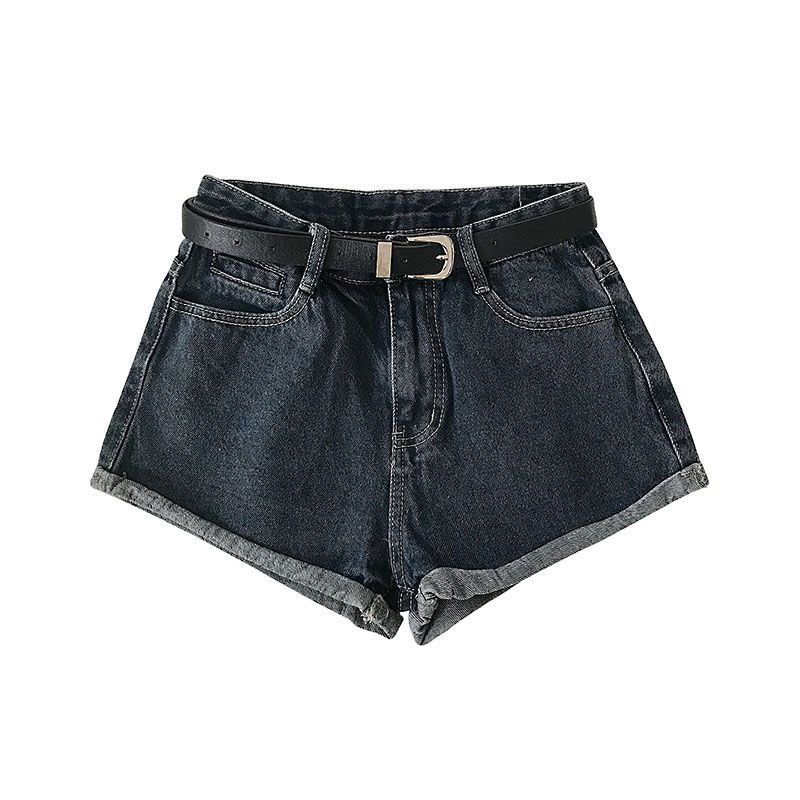 🧡GGLOCAL🧡Quần Short Jeans Lưng Cao Thời Trang Hàn Cho Nữ