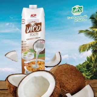 Combo nước cốt dừa 16-19% béo VICO RICH 1L