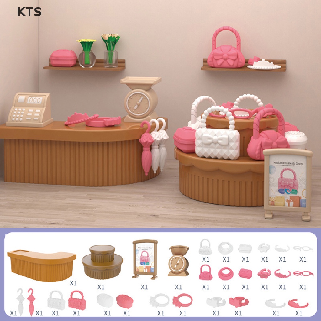 Bộ Đồ Chơi Nội Thất Phòng Ngủ / Nhà Bếp / Phòng Tắm KTS Tỉ Lệ 1: 12