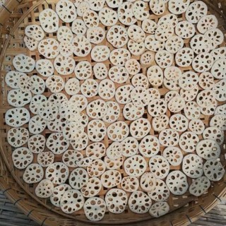 Củ sen khô [1KG] Cam Kết Hàng Chuẩn Chất Lượng