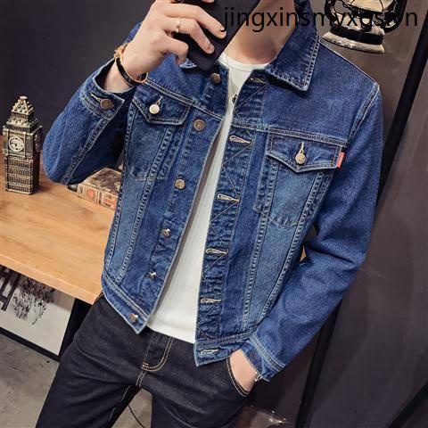Áo Khoác Jean Denim Mỏng Phong Cách Xuân Thu Kiểu Mới Cho Nam