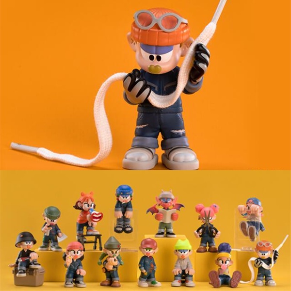 ★Đồ Chơi Hgtoys Hgtoys★  [] Búp Bê Popmart BAZBON Hộp Bí Ẩn Trang Trí Thời Thượng