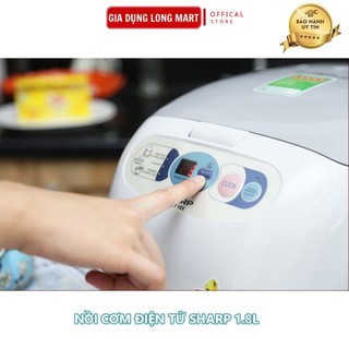 Nồi cơm điện tử Sharp 1,8L KS-ZT18