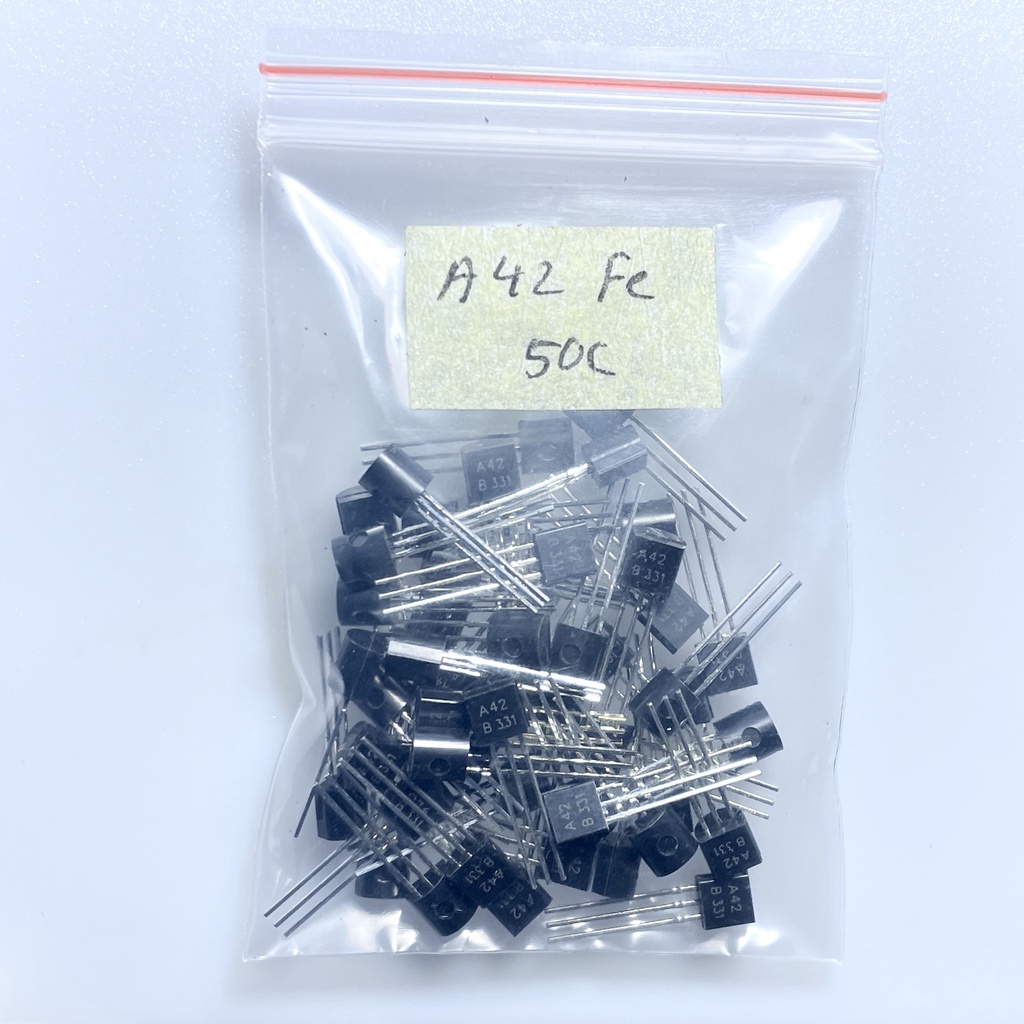 MPSA42, A42 Transistor NPN 0.5A/300V TO-92