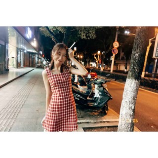 [ORDER] VÁY ĐẦM SUÔNG KẺ CARO