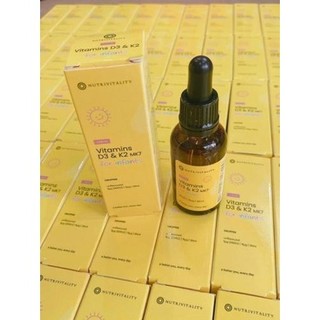 D3K2 nhỏ giọt Nutrivitality Anh