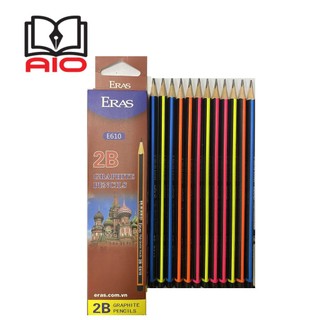 Bút chì gỗ tam giác 2b eras e610