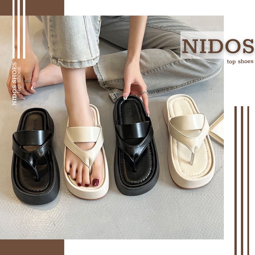 Dép Quai Ngang Nữ Đế Cao Đế Xuồng, Dép Kẹp Nữ Siêu Xinh Siêu Hot Trend