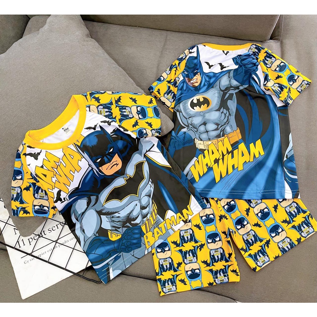 Bộ đồ bé Trai in hình 3D HOT TREND chất vải dày mịn thoáng mát được các bé yêu thích BTM12