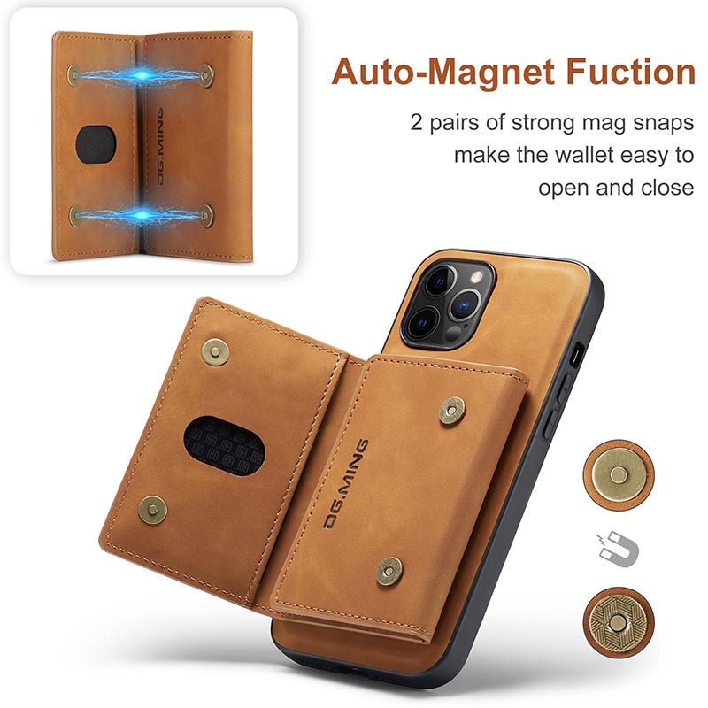 Bao Da Điện Thoại Có Ngăn Đựng Thẻ Cho iphone 13 pro max 15 14 plus 12 11 x xr xs max Giá Đỡ
